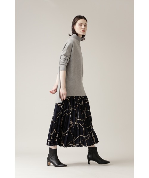 BOSCH（ボッシュ）の「◇チェーンベルトプリントスカート（スカート