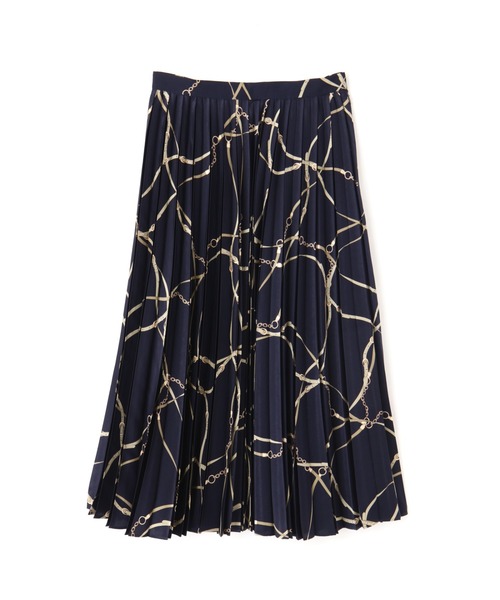 BOSCH（ボッシュ）の「◇チェーンベルトプリントスカート（スカート