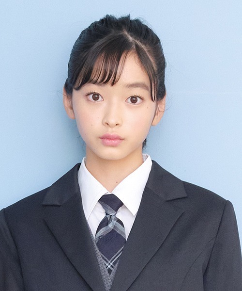 pom ponette junior（ポンポネットジュニア）の「綾織チェックネクタイ（ネクタイ・キッズ・ネイビー/ダークブルー・FREE）」の2枚目の写真