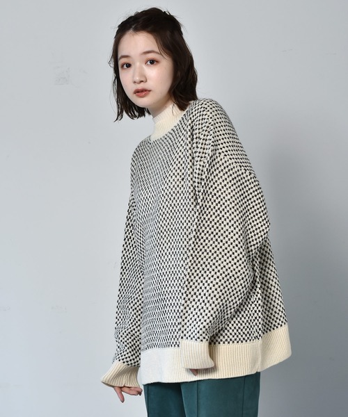 RETRO GIRL（レトロガール）の「2WAYアソートカーデ（カーディガン/ボレロ・レディース・レッド/グリーン/ホワイト系その他/イエロー系その他・FREE）」の2枚目の写真