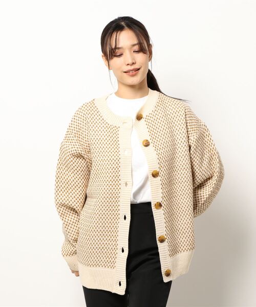 RETRO GIRL（レトロガール）の「2WAYアソートカーデ（カーディガン/ボレロ・レディース・レッド/グリーン/ホワイト系その他/イエロー系その他・FREE）」の8枚目の写真