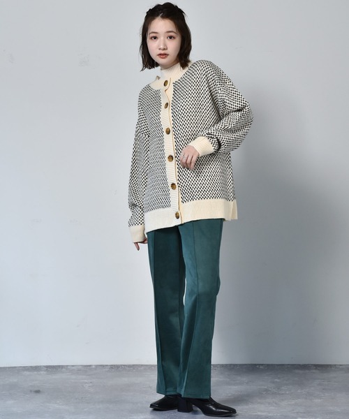 RETRO GIRL（レトロガール）の「2WAYアソートカーデ（カーディガン/ボレロ・レディース・レッド/グリーン/ホワイト系その他/イエロー系その他・FREE）」の5枚目の写真