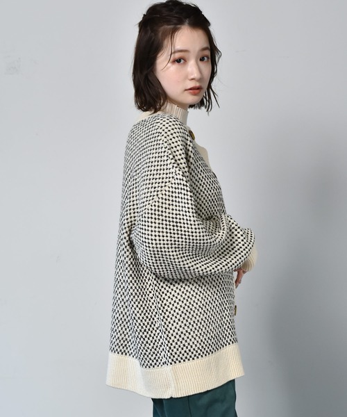 RETRO GIRL（レトロガール）の「2WAYアソートカーデ（カーディガン/ボレロ・レディース・レッド/グリーン/ホワイト系その他/イエロー系その他・FREE）」の6枚目の写真