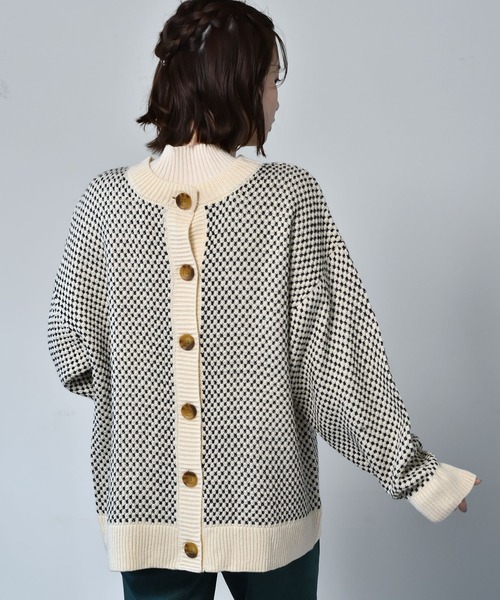 RETRO GIRL（レトロガール）の「2WAYアソートカーデ（カーディガン/ボレロ・レディース・レッド/グリーン/ホワイト系その他/イエロー系その他・FREE）」の10枚目の写真