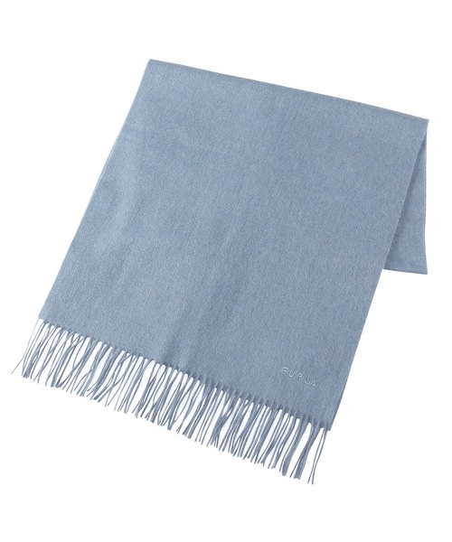 FURLA（フルラ）の「カシミヤ100％ 無地 洗える 大判 マフラー