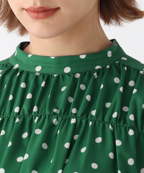 AG by aquagirl（エージーバイアクアガール）の「◆ポルカドットギャザーワンピース【WEB限定サイズ】（ワンピース・レディース・ブラック系/グリーン系その他2/ライトパープル・36/38/40）」の15枚目の写真