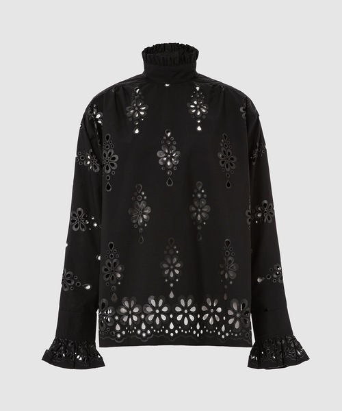 Meryll Rogge（メリル ロッゲ）の「HISTORICAL SHIRT（Tシャツ/カットソー・レディース・ブラック/ホワイト系その他・36/34）」の2枚目の写真