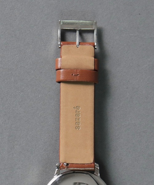 sazare（サザレ）の「【 sazare / サザレ 】 Ref : 01.01.00 / アナログ ウォッチ 腕時計（アナログ腕時計・メンズ・ブラウン/ブラック/ベージュ・FREE）」の21枚目の写真