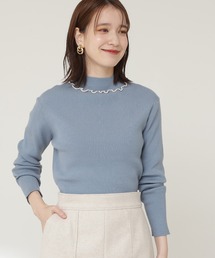 N.（N. Natural Beauty Basic） | ◆メロウハイネックリブニット(ニット/セーター)