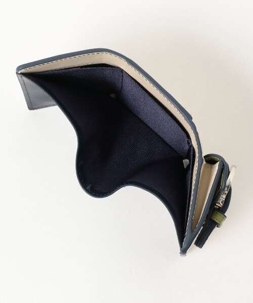 Ray BEAMS(レイビームス)の「BEAURE × Ray BEAMS / 別注 バックル ウォレット(財布・レディース・ワイン/オフホワイト/レッド系その他7/ライトブラウン・ONE SIZE)」の5枚目の写真