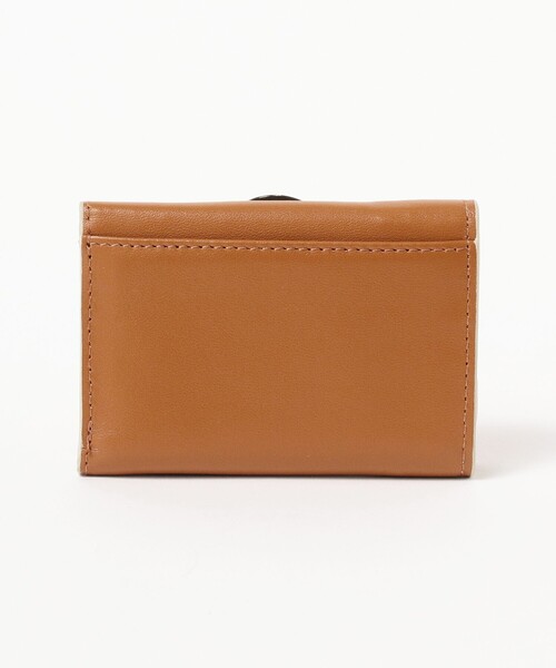 Ray BEAMS(レイビームス)の「BEAURE × Ray BEAMS / 別注 バックル ウォレット(財布・レディース・ワイン/オフホワイト/レッド系その他7/ライトブラウン・ONE SIZE)」の7枚目の写真