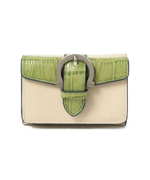 Ray BEAMS(レイビームス)の「BEAURE × Ray BEAMS / 別注 バックル ウォレット(財布・レディース・ワイン/オフホワイト/レッド系その他7/ライトブラウン・ONE SIZE)」の19枚目の写真