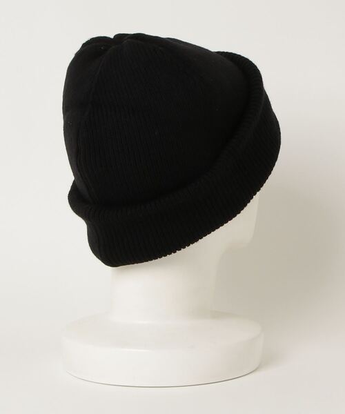 PORT BY ARK（ポートバイアーク）の「PORT BY ARK / ポートバイアーク：Loose Beanie：PO10-C001[COR]（ニットキャップ/ビーニー・メンズ・ブラック・FREE）」の2枚目の写真