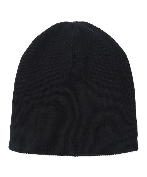 PORT BY ARK（ポートバイアーク）の「PORT BY ARK / ポートバイアーク：Loose Beanie：PO10-C001[COR]（ニットキャップ/ビーニー・メンズ・ブラック・FREE）」の4枚目の写真