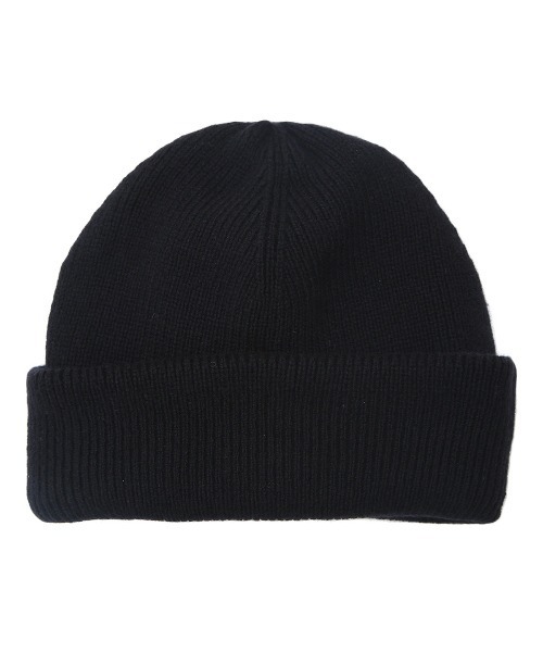 PORT BY ARK（ポートバイアーク）の「PORT BY ARK / ポートバイアーク：Loose Beanie：PO10-C001[COR]（ニットキャップ/ビーニー・メンズ・ブラック・FREE）」の6枚目の写真