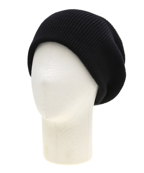 PORT BY ARK（ポートバイアーク）の「PORT BY ARK / ポートバイアーク：Loose Beanie：PO10-C001[COR]（ニットキャップ/ビーニー・メンズ・ブラック・FREE）」の9枚目の写真