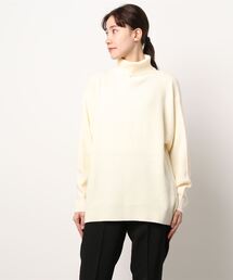 Samansa Mos2 | 【シアバター】タートルゆるニット(ニット/セーター)