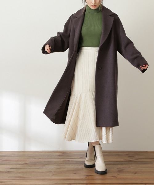 N.(N. Natural Beauty Basic)(エヌエヌナチュラルビューティーベーシック)の「◆フレアヘムロングスカート(スカート・レディース・オフホワイト/ブルー/オレンジ・MEDIUM)」の13枚目の写真