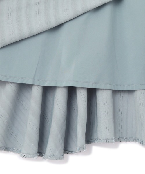 N.(N. Natural Beauty Basic)(エヌエヌナチュラルビューティーベーシック)の「◆フレアヘムロングスカート(スカート・レディース・オフホワイト/ブルー/オレンジ・MEDIUM)」の20枚目の写真