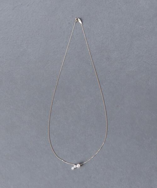 les bonbon（ルボンボン）の「＜les bonbon（ル ボンボン）＞10K DEWDROP ネックレス（ネックレス・レディース・ゴールド・FREE）」の4枚目の写真