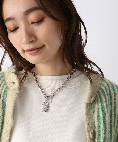 JEANASIS（ジーナシス）の「アソートナンキンジョウネックレス/262764（ネックレス・レディース・シルバー/シルバー系その他/ゴールド/ゴールド系その他・FREE）」の17枚目の写真