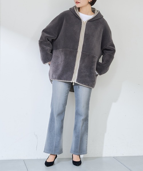 Risley（リズレー）の「【Risley/リズレー】リバーシブルフェイク 