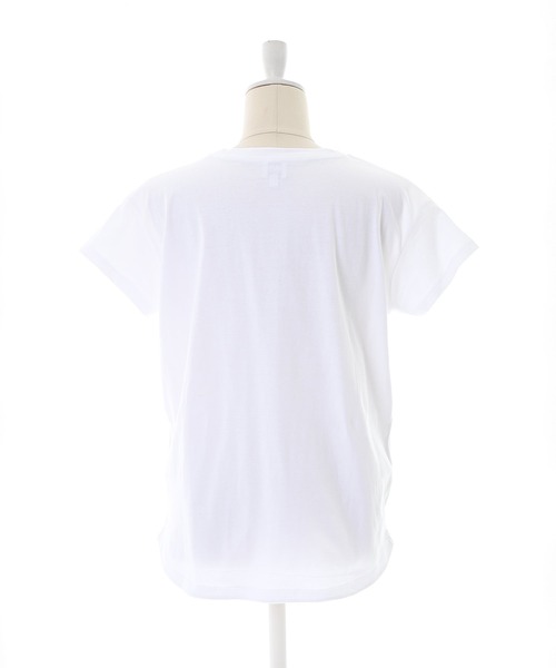 KARL LAGERFELD(カールラガーフェルド)の「【KARL Lagerfeld KIDS】ブロックノイズプリントTシャツ(Tシャツ/カットソー・レディース・ホワイト・12Y)」の6枚目の写真