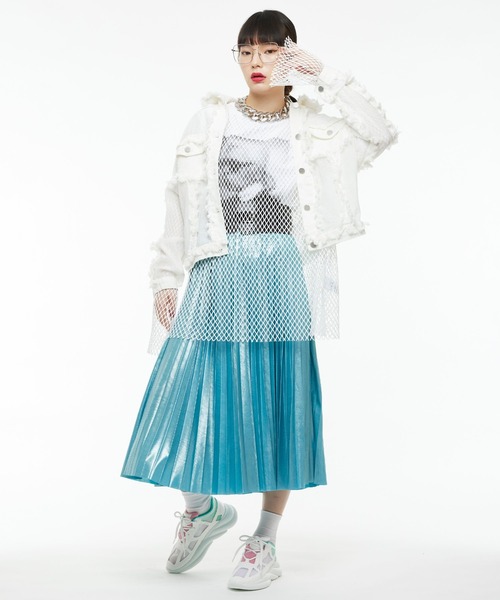 KARL LAGERFELD(カールラガーフェルド)の「【KARL Lagerfeld KIDS】ブロックノイズプリントTシャツ(Tシャツ/カットソー・レディース・ホワイト・12Y)」の7枚目の写真