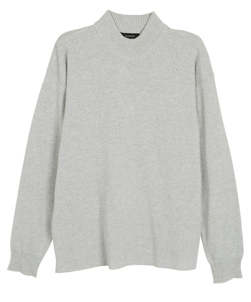 roshell（ロシェル）の「ミラノリブモックネックニット セーター（手洗いOK）（ニット/セーター・メンズ・ホワイト/モカ/グレー/ブラック/ネイビー・SMALL/LARGE/X-LARGE/MEDIUM）」の16枚目の写真