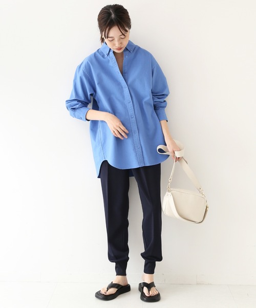 SLOBE IENA（スローブイエナ）の「カットジョーゼットジョガーパンツ