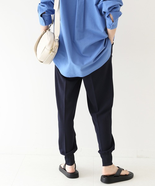 SLOBE IENA（スローブイエナ）の「カットジョーゼットジョガーパンツ