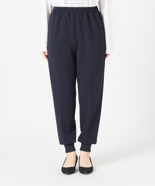 SLOBE IENA(スローブイエナ)の「カットジョーゼットジョガーパンツ◆(その他パンツ・レディース・ブラック/ネイビー・38/36)」の17枚目の写真