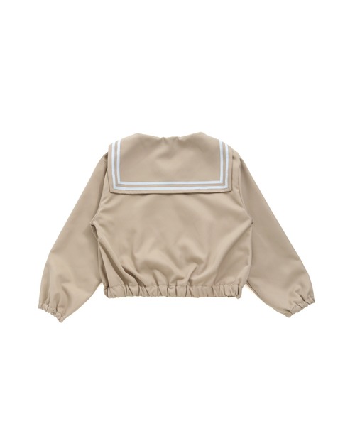 JENNI love（ジェニィラブ）の「セーラーZIPブルゾン（ブルゾン・キッズ・ベージュ/ブラック/サックスブルー・140cm/160cm/150cm/130cm）」の11枚目の写真