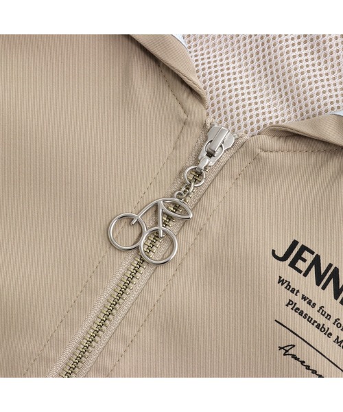 JENNI love（ジェニィラブ）の「セーラーZIPブルゾン（ブルゾン・キッズ・ベージュ/ブラック/サックスブルー・140cm/160cm/150cm/130cm）」の15枚目の写真