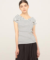 TOMORROWLAND  | コットンアセテート オフショルダープルオーバー(ニット/セーター)