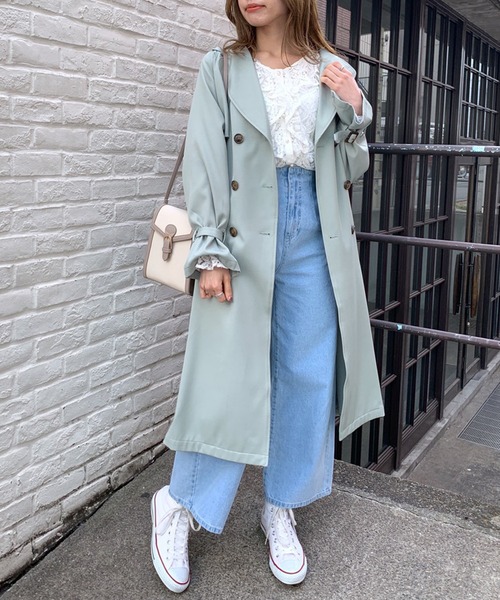 OLIVE des OLIVE（オリーブデオリーブ）の「たくさんフリルブラウス（シャツ/ブラウス・レディース・ホワイト/ブラック/オフホワイト・FREE）」の10枚目の写真