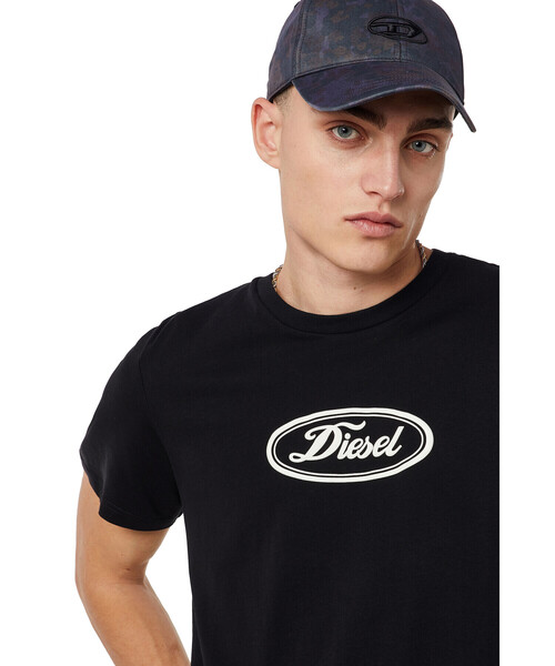 DIESEL（ディーゼル）の「メンズ Ｔシャツ ロゴ（Tシャツ/カットソー・メンズ・ホワイト/ブラック/イエロー・SMALL/MEDIUM/LARGE/X-LARGE/XX-LARGE/X-SMALL/XXX-LARGE）」の14枚目の写真
