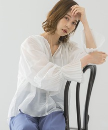 URBAN RESEARCH ROSSO | コットンシルク2WAYブラウス(Tシャツ/カットソー)