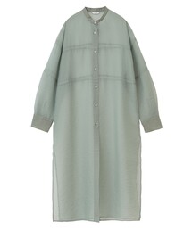 CLANE | 【CLANE/クラネ】SWITCH DESIGN LONG SHEER SHIRT/スイッチデザインロングシアーシャツ 12108-3022(Tシャツ/カットソー)