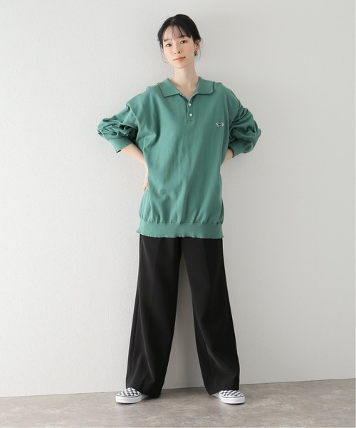 PENNEYS(ぺニーズ)の「【PENNEY'S/ペニーズ】FOX the FOX ls ポロシャツ(ニット/セーター・レディース・ネイビー/グリーン・FREE)」の8枚目の写真