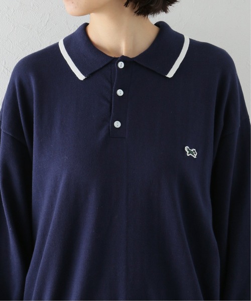 PENNEYS(ぺニーズ)の「【PENNEY'S/ペニーズ】FOX the FOX ls ポロシャツ(ニット/セーター・レディース・ネイビー/グリーン・FREE)」の19枚目の写真