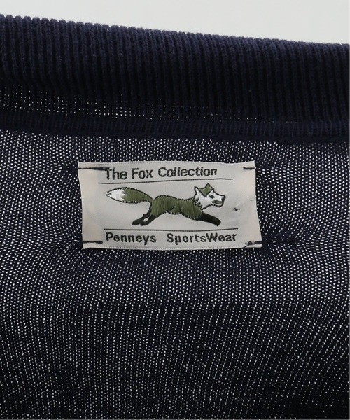 PENNEYS(ぺニーズ)の「【PENNEY'S/ペニーズ】FOX the FOX ls ポロシャツ(ニット/セーター・レディース・ネイビー/グリーン・FREE)」の15枚目の写真