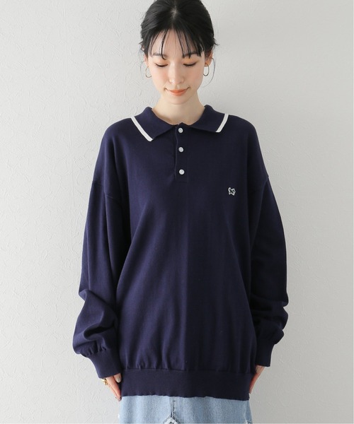 PENNEYS(ぺニーズ)の「【PENNEY'S/ペニーズ】FOX the FOX ls ポロシャツ(ニット/セーター・レディース・ネイビー/グリーン・FREE)」の13枚目の写真