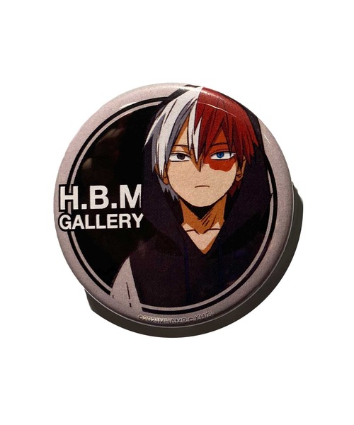 H.B.M. GALLERY×僕のヒーローアカデミア ロディ アクスタ 缶バッジ