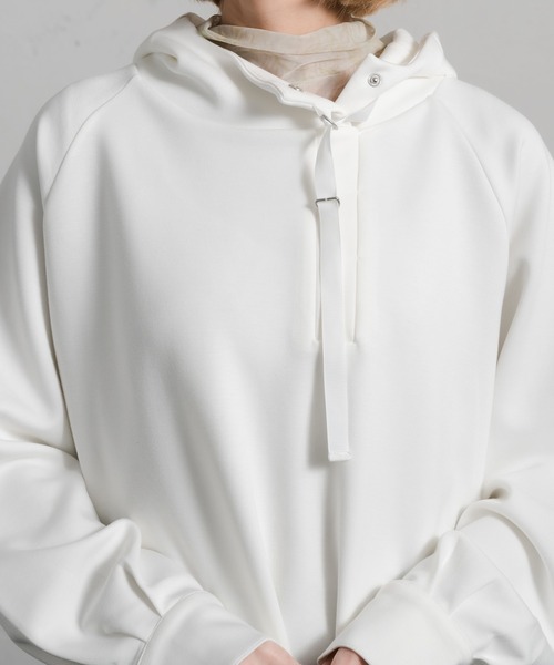 Ezick（エジック）の「ダンボールプルパーカー（パーカー・レディース・ホワイト/ブラック/ミント・FREE）」の19枚目の写真