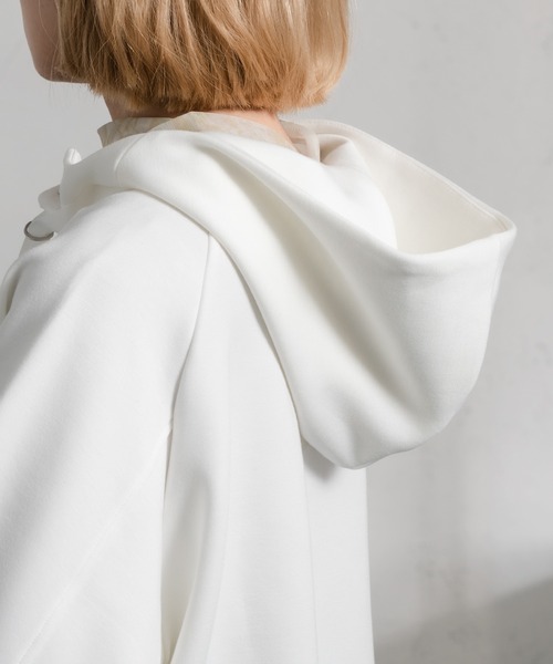 Ezick（エジック）の「ダンボールプルパーカー（パーカー・レディース・ホワイト/ブラック/ミント・FREE）」の21枚目の写真