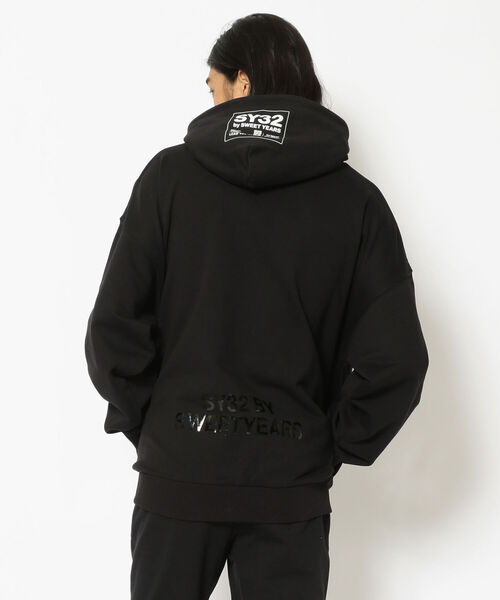 SY32 by SWEET YEARS /エスワイサーティトゥ バイ スィートイヤーズ/BIG SILHOUETTE HOODIE