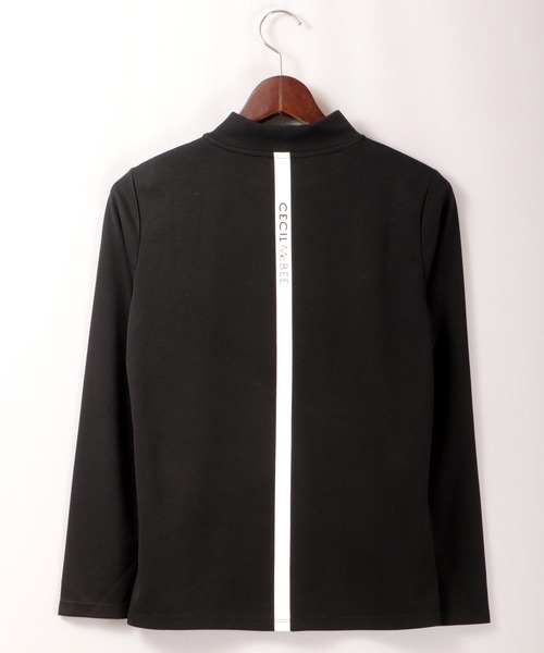 CECIL McBEE(セシルマクビー)の「CECIL McBEE green ロゴモックネックLS GOLF(Tシャツ/カットソー・レディース・ホワイト/ブラック・1/2)」の11枚目の写真
