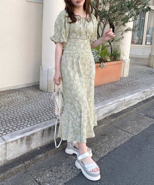 OLIVE des OLIVE（オリーブデオリーブ）の「マーガレットバックリボンブラウス（シャツ/ブラウス・レディース・ブラック/イエロー/ミント・FREE）」の16枚目の写真