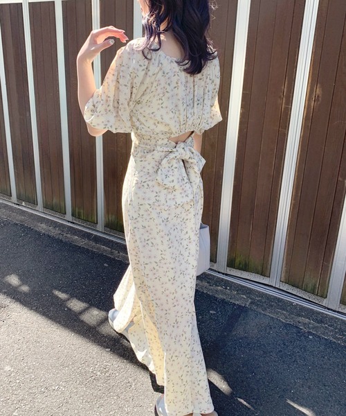 OLIVE des OLIVE（オリーブデオリーブ）の「マーガレットバックリボンブラウス（シャツ/ブラウス・レディース・ブラック/イエロー/ミント・FREE）」の20枚目の写真